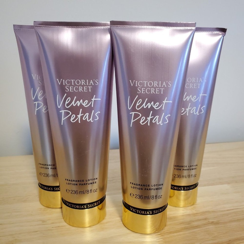 4X Victoria Secret Velvet Petals Fragrance Lotion, 8 fl oz NEW